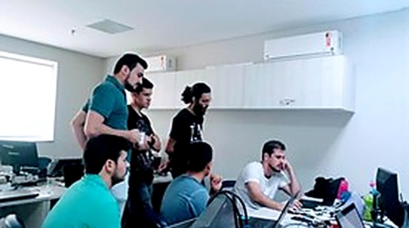 Turma de alunos do I2A2 Brasil 6